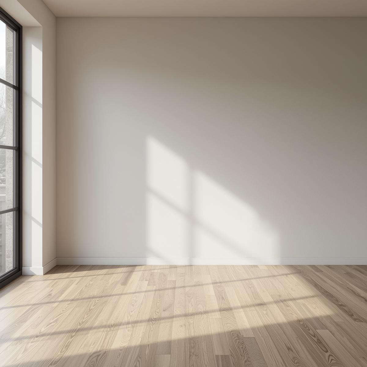 Minimal room with thoughtful negative space